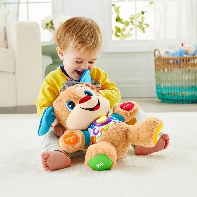 Perrito de peluche online fisher price